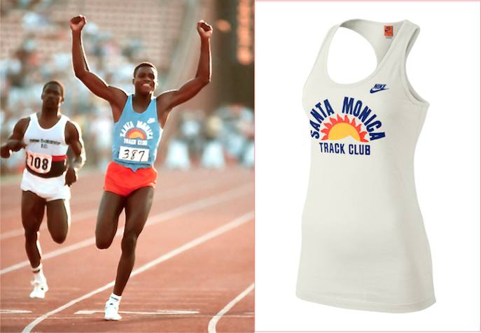 santa monica track club apparel