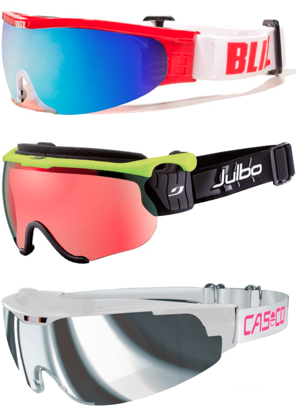 CASCO SPIRIT VAUTRON Nordic Shield Cross Country Ski Racing Biathlon Goggles 