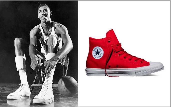 wilt chamberlain converse